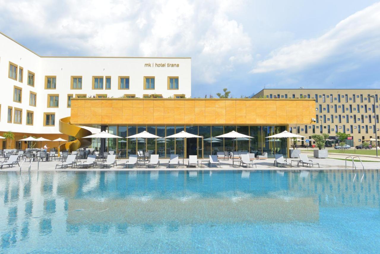 Mk Hotel Tirana Rinas エクステリア 写真 The New Evian