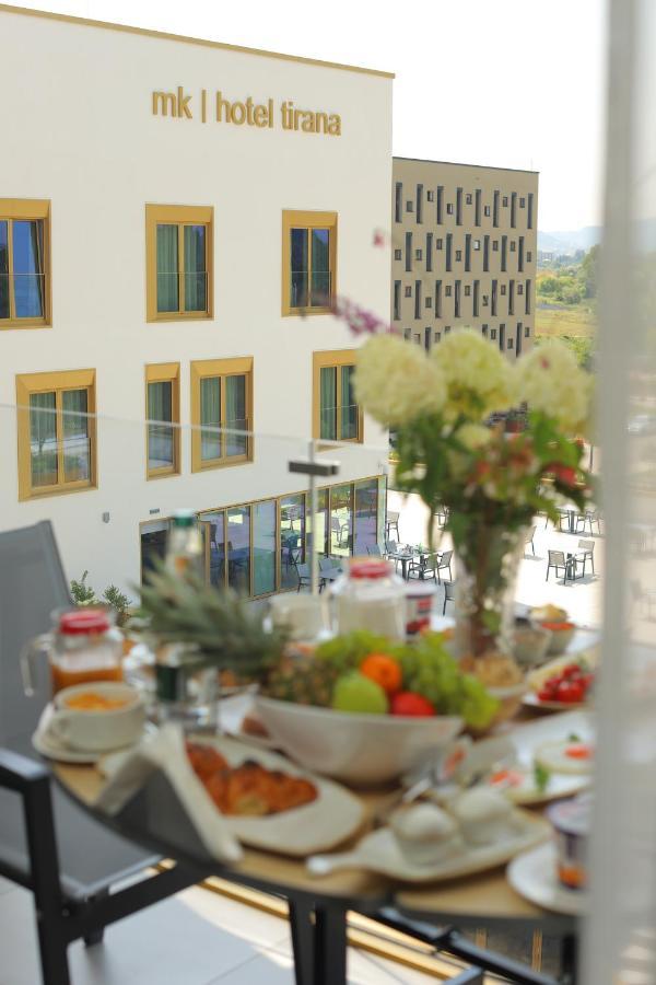 Mk Hotel Tirana Rinas エクステリア 写真 The cafeteria